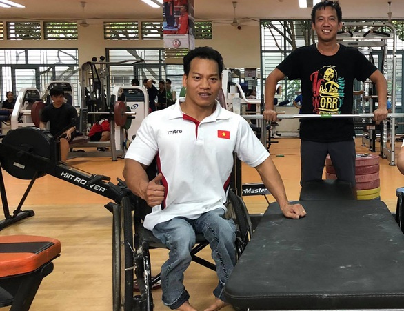 Trọng lượng cơ thể nặng hơn đối thủ 100g, Lê Văn Công mất HCV Paralympic Tokyo 2020 - Ảnh 1. Trọng lượng cơ thể nặng hơn đối thủ 100g, Lê Văn Công mất HCV Paralympic Tokyo 2020 - Ảnh 1.