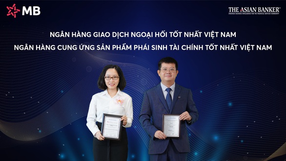 The Asian Banker vinh danh MB ba giải thưởng lớn - Ảnh 3. The Asian Banker vinh danh MB ba giải thưởng lớn - Ảnh 3.