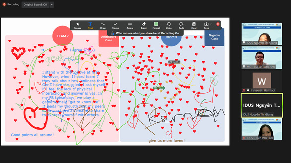 Sinh viên Việt Nam - Malaysia thảo luận trực tuyến Cuộc sống trong đại dịch - Ảnh 2.