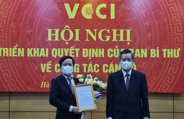 Điều động ông Phạm Tấn Công làm bí thư Đảng đoàn VCCI - Ảnh 1.
