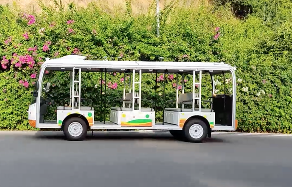 Bắt đầu triển khai thử nghiệm xe điện tự hành cấp độ 4 - Ảnh 1. Bắt đầu triển khai thử nghiệm xe điện tự hành cấp độ 4 - Ảnh 1.