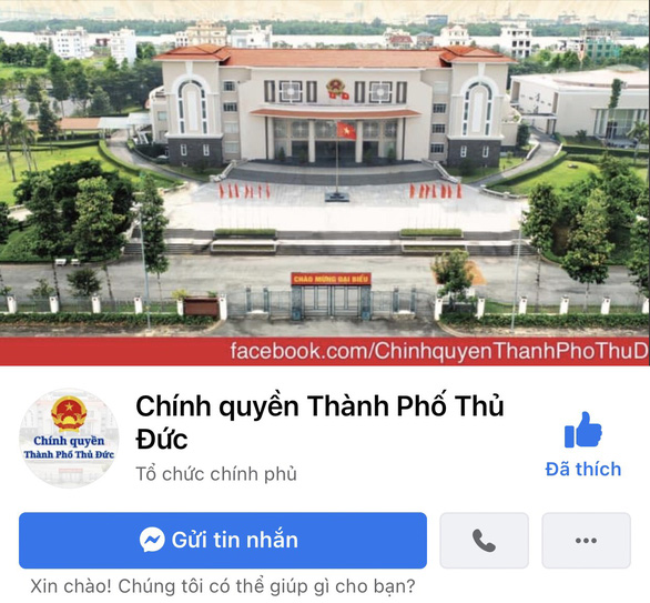 Ra mắt trang fanpage Chính quyền Thành Phố Thủ Đức - Ảnh 1.