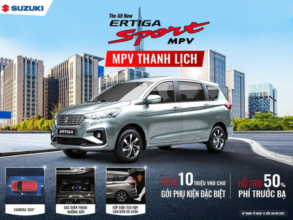 Suzuki tung ưu đãi tháng 9 cùng gói phụ kiện cho XL7, Ertiga Sport - Ảnh 2.