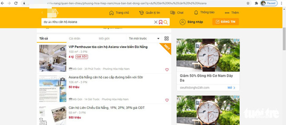 Đà Nẵng tuýt còi việc quảng cáo, rao bán căn hộ tại 2 dự án - Ảnh 2. Đà Nẵng tuýt còi việc quảng cáo, rao bán căn hộ tại 2 dự án - Ảnh 2.