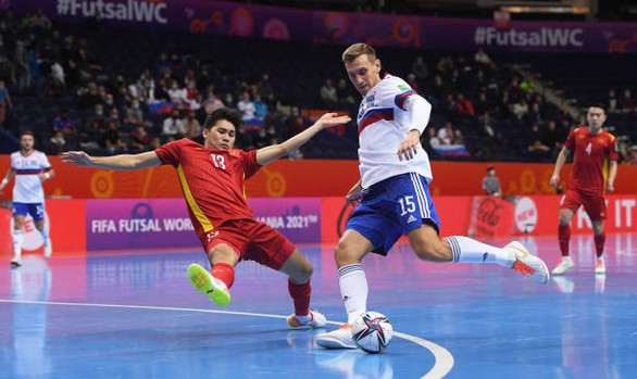 Thua á quân thế giới 1 bàn, futsal Việt Nam dừng bước ở World Cup 2021 - Ảnh 2. Thua á quân thế giới 1 bàn, futsal Việt Nam dừng bước ở World Cup 2021 - Ảnh 2.