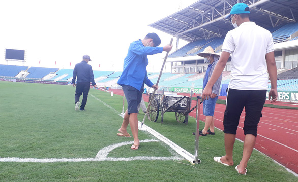 Sân Mỹ Đình đã sẵn sàng cho trận đấu giữa đội tuyển Việt Nam và Úc - Ảnh 4.