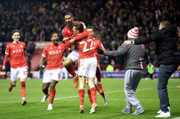 Nottingham Forest tạo địa chấn khi đá bay Arsenal khỏi Cúp FA - Ảnh 2.