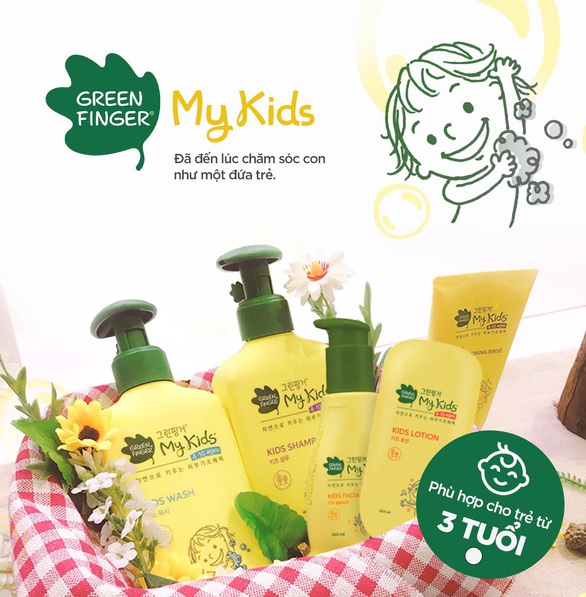 Yuhan Kimberly Hàn Quốc gia nhập thị trường chăm sóc da cho bé với Greenfinger - Ảnh 4. Yuhan Kimberly Hàn Quốc gia nhập thị trường chăm sóc da cho bé với Greenfinger - Ảnh 4.