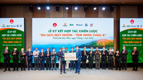 Hưng Thịnh Land tài trợ 100 tỉ đào tạo nhân lực tại Bình Định - Ảnh 1.