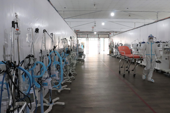 Trang thiết bị y tế tại Bệnh viện điều trị bệnh nhân COVID-19 đa tầng Tân Bình (TP.HCM) phục vụ điều trị bệnh nhân COVID-19