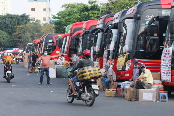 Vẫn còn 10 tỉnh, thành phố chưa kết nối xe khách với TP.HCM - Ảnh 1.