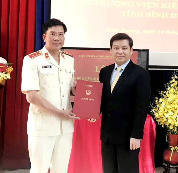 Ông Lê Đức Xuân làm viện trưởng Viện Kiểm sát nhân dân tỉnh Bình Dương - Ảnh 1.