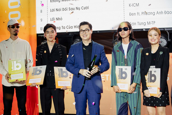 Black Vau wins big at the launch of Billboard Vietnam chart - Photo 2.