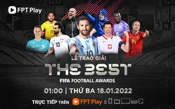 Messi, Lewandowski, Salah tranh giải FIFA The Best 2021 - Ảnh 1.