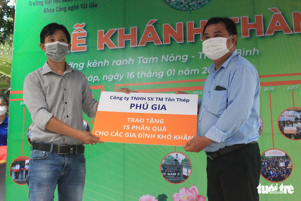 Khánh thành công trình đường kênh ranh Tam Nông - Thanh Bình - Ảnh 4.