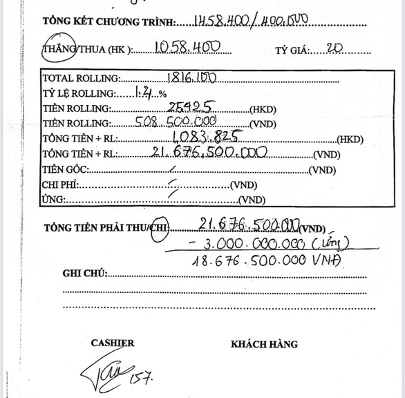 Thắng thưởng 54,6 tỉ đồng, casino chỉ trả 10 tỉ, kiện ra tòa - Ảnh 1.