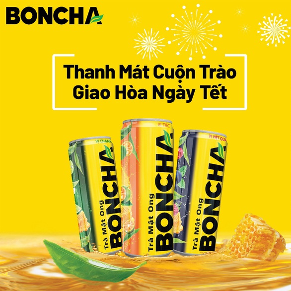 Trà mật ong Boncha: Thanh mát cuộn trào giao hòa ngày Tết - Ảnh 3.