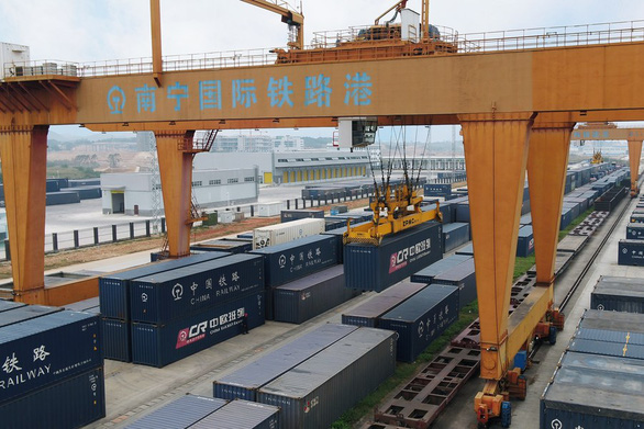 Trung Quốc khai trương chuyến tàu RCEP đầu tiên đến Việt Nam - Ảnh 1.