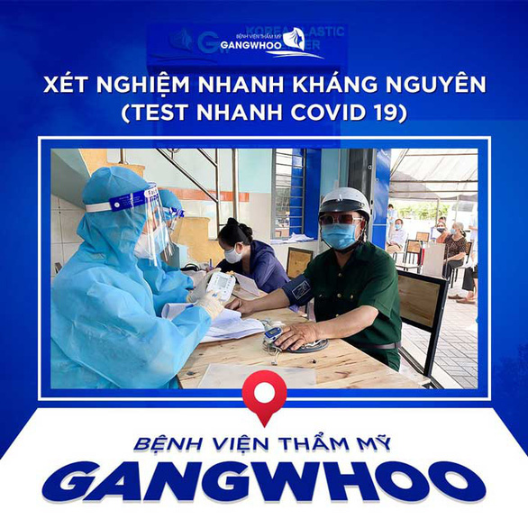 Bệnh viện thẩm mỹ Gangwhoo chúc xuân đến các chiến sĩ blouse trắng nơi tuyến đầu chống dịch - Ảnh 1.
