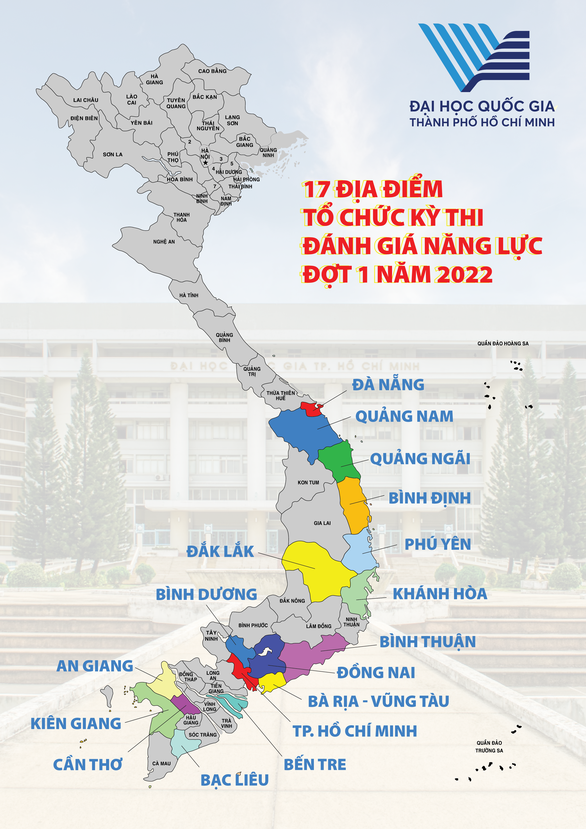 Năm 2022, ĐH Quốc gia TP.HCM tổ chức 2 đợt thi đánh giá năng lực vào tháng 3 và 5 - Ảnh 1.