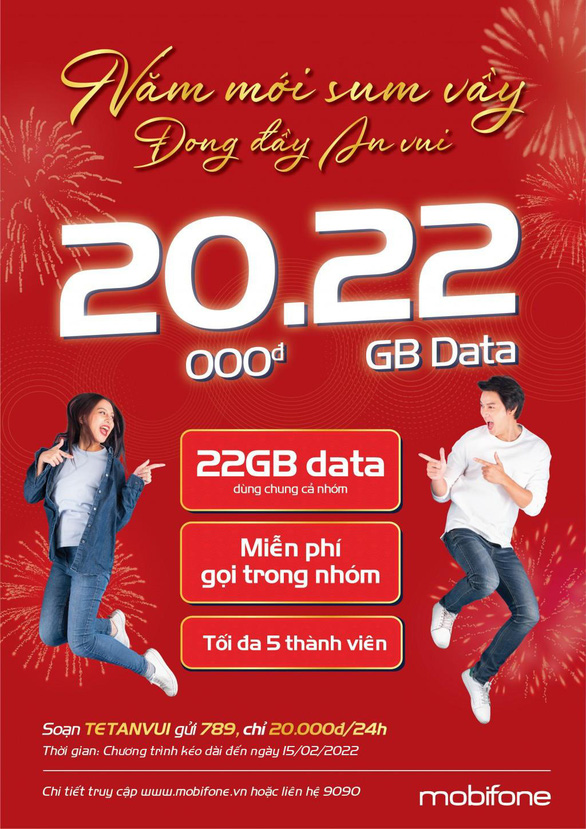 Đón Tết an vui với gói cước data ‘khủng’ từ MobiFone - Ảnh 2.