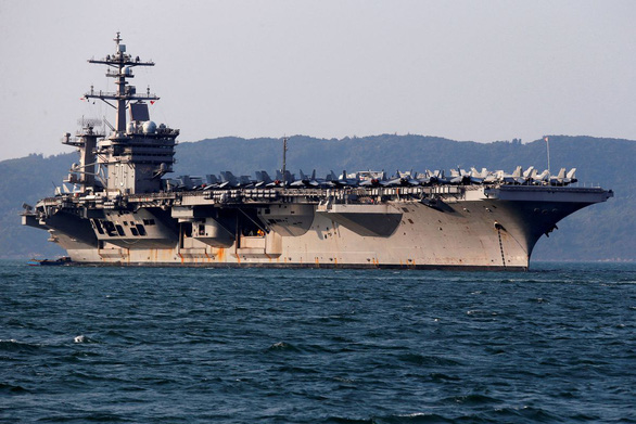 Mỹ điều 2 nhóm tàu sân bay tới Biển Đông huấn luyện phối hợp - Ảnh 1.