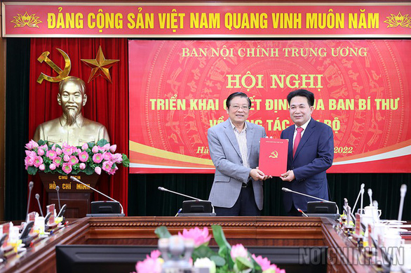 Ông Nguyễn Văn Yên giữ chức phó trưởng Ban Nội chính Trung ương - Ảnh 1.