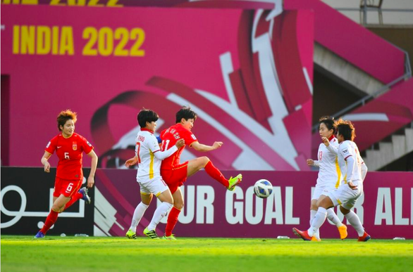 Thua Trung Quốc, tuyển nữ Việt Nam phải đá 2 trận play-off tranh vé dự World Cup 2023 - Ảnh 4.