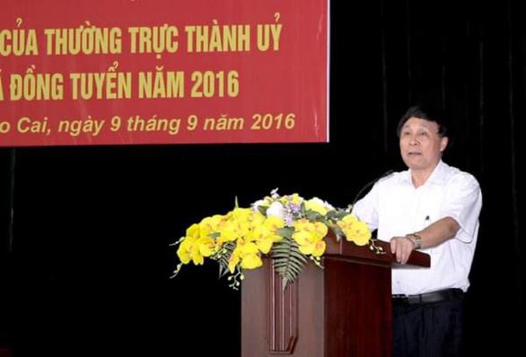 Bắt nguyên tổng giám đốc Công ty TNHH MTV Apatit Việt Nam - Ảnh 1.