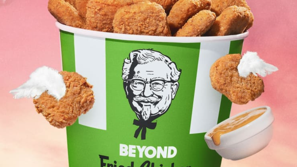 KFC Mỹ thí điểm gà rán từ thịt nhân tạo tại thị trường Mỹ - Ảnh 1.