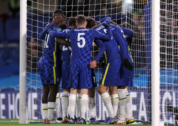 Thắng thuyết phục Tottenham, Chelsea đặt một chân vào chung kết Cúp Liên đoàn - Ảnh 1.