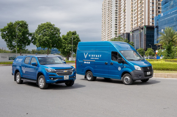 VinFast triển khai dịch vụ sửa chữa lưu động chính hãng hàng đầu Việt Nam - Ảnh 1.