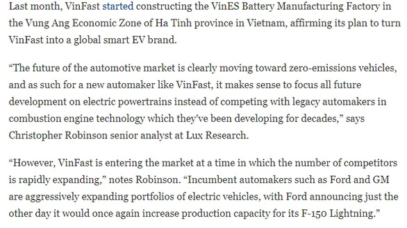 Báo quốc tế nói về VinFast tại CES 2022: Đây là bước đi táo bạo và nhiều thách thức - Ảnh 5.