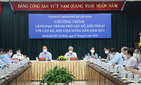 Phó chủ tịch TP.HCM Võ Văn Hoan: ‘TP sẽ tập trung phát triển vùng ven, nông dân hãy giữ đất’ - Ảnh 1.