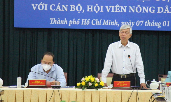 Phó chủ tịch TP.HCM Võ Văn Hoan: ‘TP sẽ tập trung phát triển vùng ven, nông dân hãy giữ đất’ - Ảnh 2.
