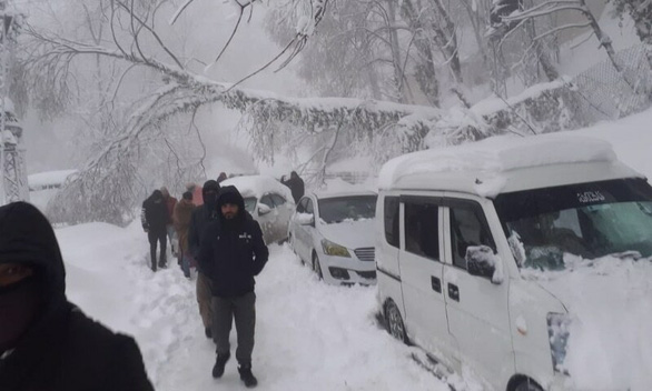 Thảm kịch từ mong ước ngắm tuyết rơi, 21 người chết cóng trên đường - Ảnh 1.