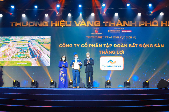 Tập đoàn BĐS Thắng Lợi vinh dự nhận giải thưởng Thương hiệu vàng Tp.HCM 2021 - Ảnh 3.