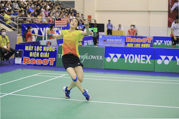 Đánh bại Vũ Thị Trang, Thùy Linh vào chung kết Vietnam Open gặp cựu vô địch SEA Games - Ảnh 2.