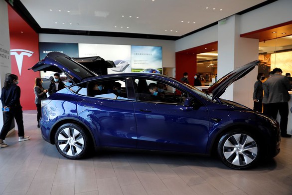 Doanh số ô tô điện Tesla sản xuất tại Trung Quốc đạt kỷ lục mới - Ảnh 1. Doanh số ô tô điện Tesla sản xuất tại Trung Quốc đạt kỷ lục mới - Ảnh 1.