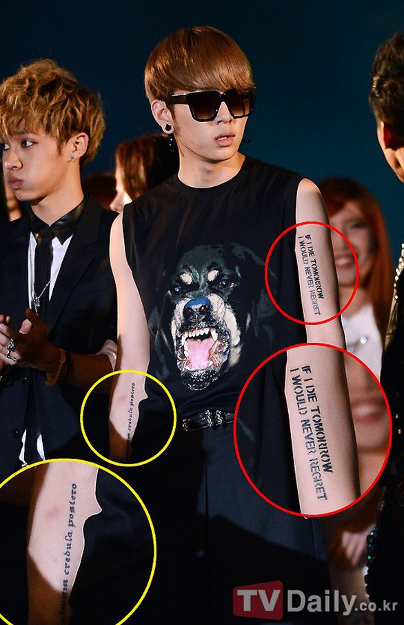 Ý nghĩa đặc biệt phía sau hình xăm của G-Dragon, MAMAMOO, Amber - Ảnh 4.