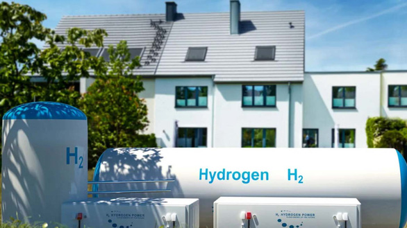 Ngôi nhà không phát thải, chạy pin nhiên liệu hydro đầu tiên ở châu Âu - Ảnh 1.