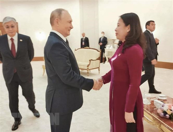 Phó chủ tịch nước Võ Thị Ánh Xuân dự Hội nghị CICA, gặp Tổng thống Nga Vladimir Putin - Ảnh 1.