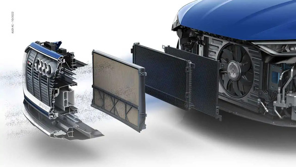 Xe điện Audi kiêm luôn chức năng máy lọc khí cho tương lai - Ảnh 1.