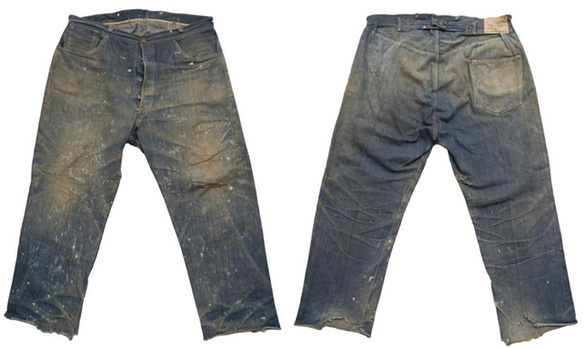 Chiếc quần jean cũ rách từ thế kỷ 19 được đấu giá hơn 2 tỉ đồng - Ảnh 1.