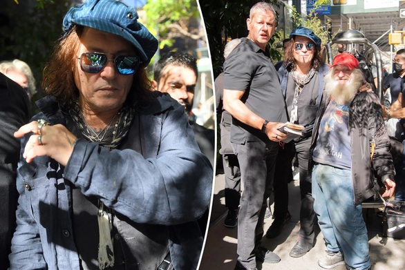 Khán giả cười nhạo với ngoại hình mày râu nhẵn nhụi của Johnny Depp - Ảnh 3. Khán giả cười nhạo với ngoại hình mày râu nhẵn nhụi của Johnny Depp - Ảnh 3.