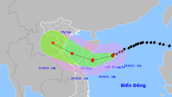 Miền Bắc chuyển rét từ mai, bão số 6 có khả năng tan trên biển - Ảnh 1.