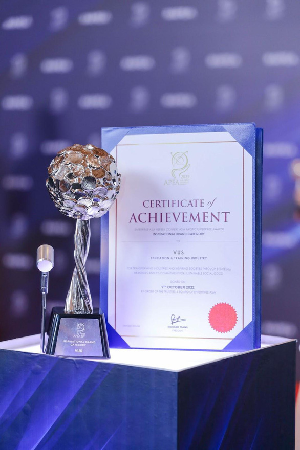 VUS nhận 3 giải thưởng và đề cử quốc tế - Ảnh 4.