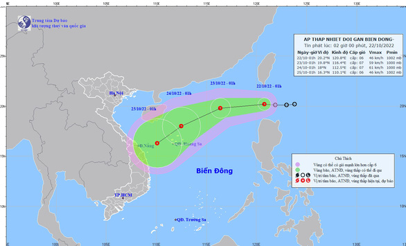 Áp thấp nhiệt đới khi vào Biển Đông ít có khả năng mạnh lên thành bão mạnh trên cấp 10 - Ảnh 1.