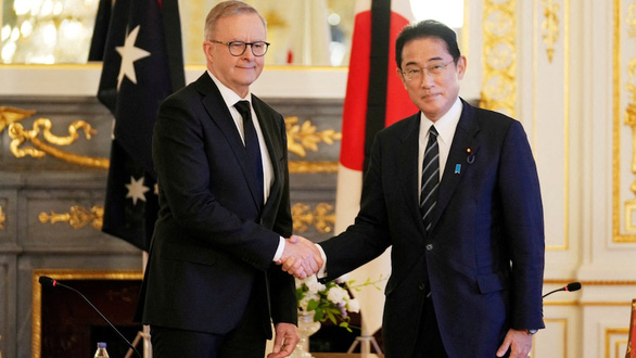 Nhật Bản, Úc ký tuyên bố hợp tác an ninh - Ảnh 1.