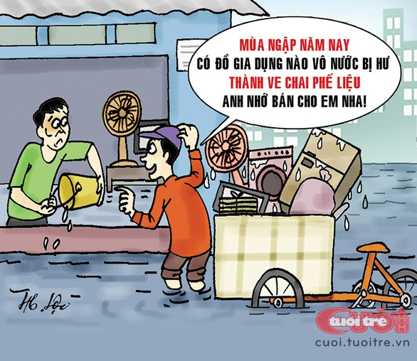 Phát tài nhờ mùa ngập - Ảnh 1. Phát tài nhờ mùa ngập - Ảnh 1.